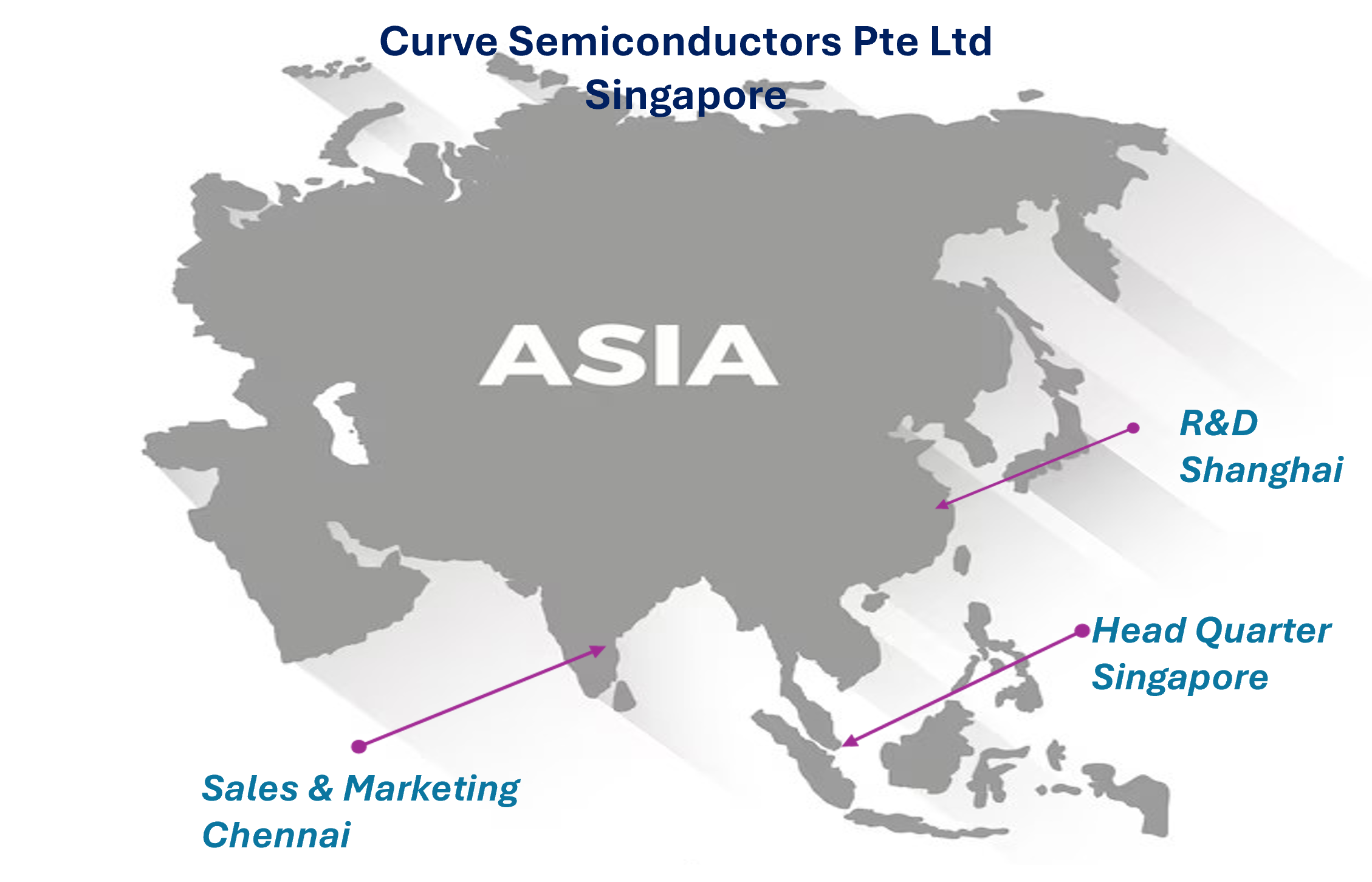 Global Office Locations Map